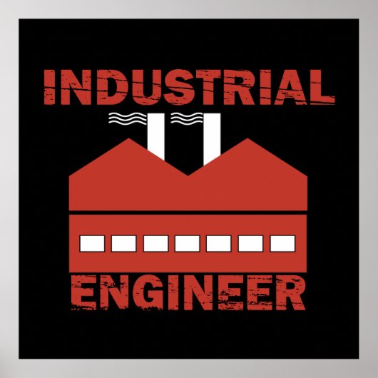 industrieel ingenieur poster (Voorkant)