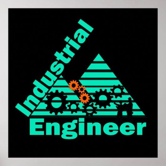 industrieel ingenieur poster (Voorkant)
