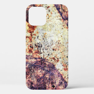 Industrieel metaalmetaal iPhone 12 hoesje