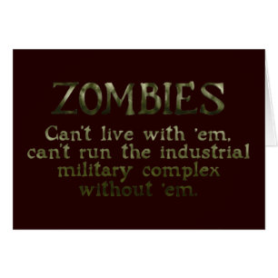 Industrieel militair complex van Zombies