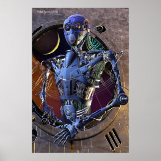 Industrieel portret poster