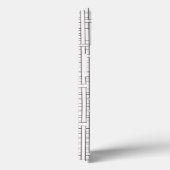 Industrieel raster-Zwart en Witte Modern minimalis Case-Mate iPhone Case (Achterkant / Rechts)