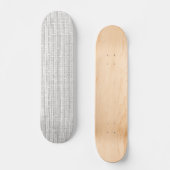Industrieel raster-Zwart en Witte Modern minimalis Skateboard (Voorkant)