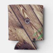 Industrieel Rustisch hout Blikjeskoeler (Achterkant)