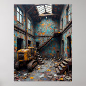 Industrieel verval poster (Voorkant)