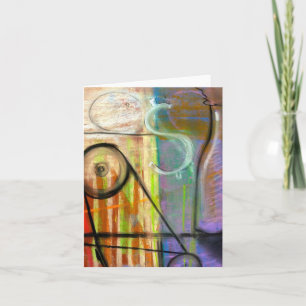 Industriële Alchemie Machine briefkaart door Brad 