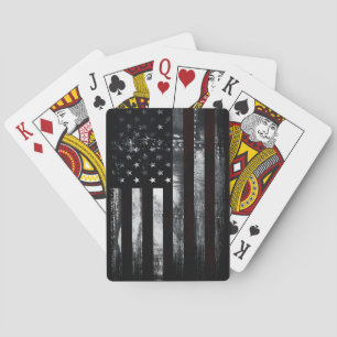 industriële Amerikaanse vlagspelkaarten Pokerkaarten