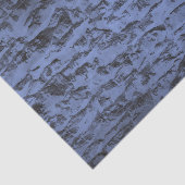 Industriële Blauwe Rockwall Tissuepapier (Detail)