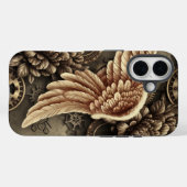 Industriële dromen met bloemenvleugels Case-Mate iPhone case (Achterkant (horizontaal))