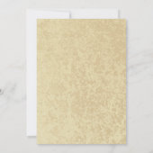 Industriële Gears Rustic Wedding Kaart (Achterkant)