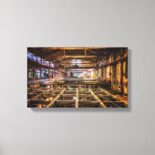 Industriële hal canvas afdruk (Voorkant)