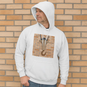 Industriële katrol haak  mechanisch ontwerp hoodie