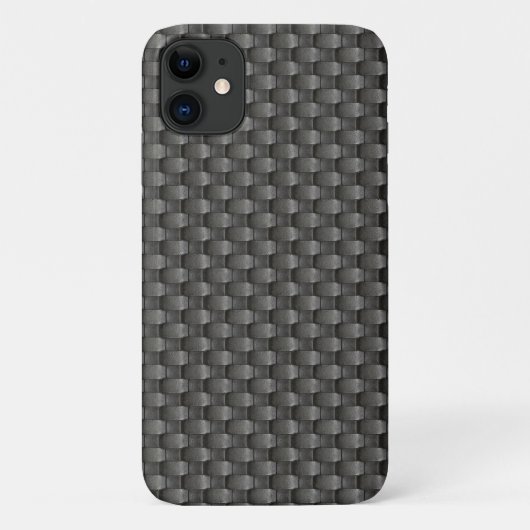 Industriële metaaldoektextuur Afdrukken Case-Mate iPhone Case (Achterkant)