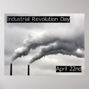 Industriële revolutie poster