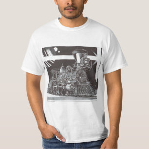 Industriële revolutie 's nachts t-shirt