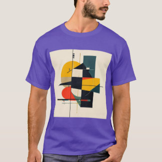 Industriële Ritme Abstracte Kunst 2 T-shirt