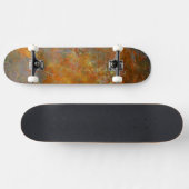 Industriële Rustieke Rusty Koper Geïnspireerde Kun Skateboard (Horizontaal)