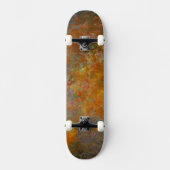 Industriële Rustieke Rusty Koper Geïnspireerde Kun Skateboard (Voorkant)