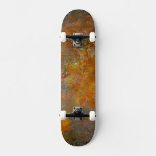 Industriële Rustieke Rusty Koper Geïnspireerde Kun Skateboard