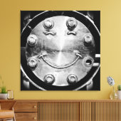 INDUSTRIËLE SMILE Canvas Art (Insitu (Woonkamer))