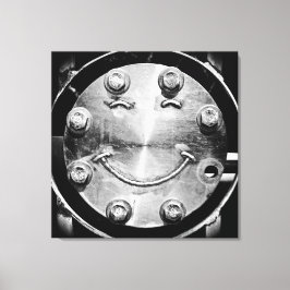 INDUSTRIËLE SMILE Canvas Art