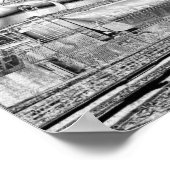 industriële sporen poster (Hoek)