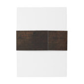 Industriële stenen, Edison verlichting, namen & da Uitnodigingen Wikkel (Achterkant Voorbeeld)