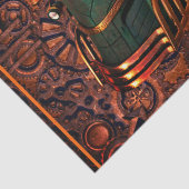 Industriële stoomtrein tissuepapier (Detail)