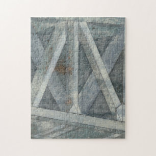 Industriële structuur Brug Legpuzzel
