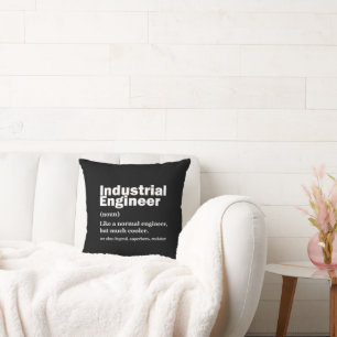Industriële techniek grappige ingenieur kussen
