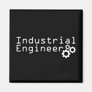 Industriële techniek grappige ingenieur magneet