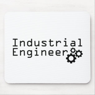 Industriële techniek Grappige ingenieur Muismat