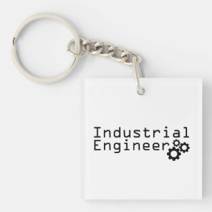 Industriële techniek Grappige ingenieur Sleutelhanger