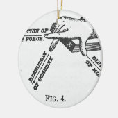 Industriële  techniek keramisch ornament (Links)