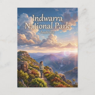 Indwarra Nationaal Park Australië Briefkaart