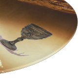 "Indy" Botten Halloween Skelet Snijplank (Hoek)