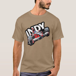 Indy Indianapolis Indiana Racen s Motorsporten Rac T-shirt