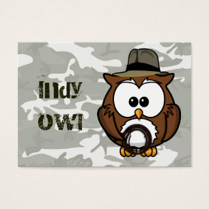 Indy owl visitekaartjes