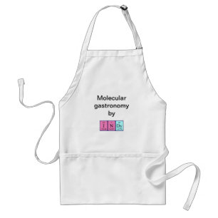 Indy periodieke table name apron standaard schort