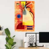Ineinander Intermingling, Kandinsky 1928 Poster (Thuiskantoor)