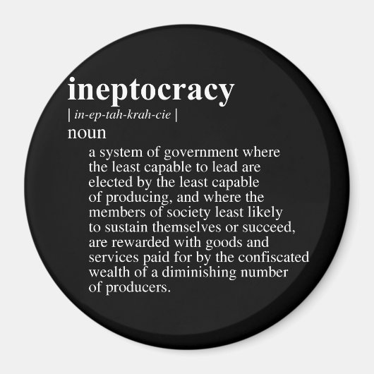 Ineptocracy Definition.png Magneet (Voorkant)