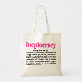 Ineptocratie-definitietas Tote Bag