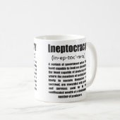 Ineptocratie Koffiemok (Voorkant rechts)