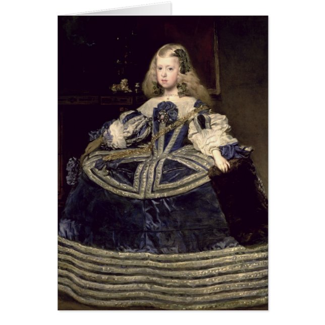 Infanta Margarita in Blue, 1659 (Voorkant)