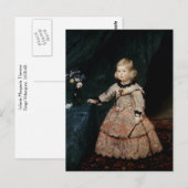 Infanta Margarita Therese Briefkaart (Voorkant / Achterkant)