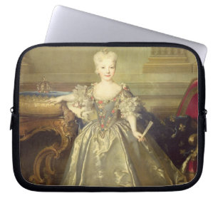 Infanta Maria Ana Victoria de Borbón, 1724 (olie Laptop Sleeve