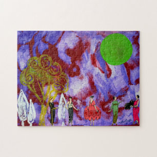 Infanta's Moonlight Garden Party van Michael Moffa Legpuzzel