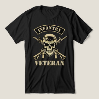 Infanterie Veteraan Tri-Blend Shirt