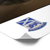 Infanteriebrigade in Irak Poster (Hoek)