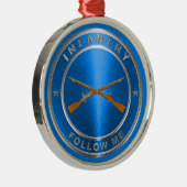 INFANTRY VETERAN METALEN ORNAMENT (Rechts)